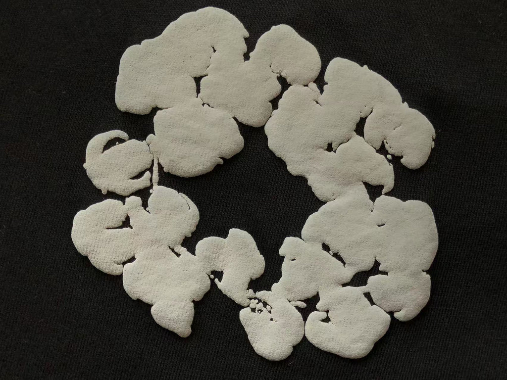 The Cotton Wreath Sweatshirt 'Grey Monochrome'