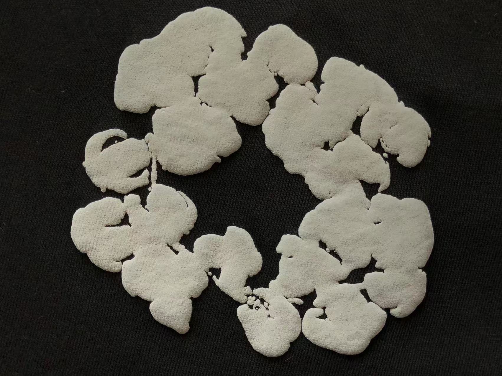 The Cotton Wreath Sweatshirt 'Grey Monochrome'