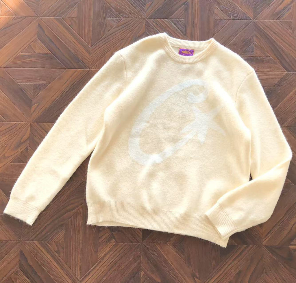 Corteiz C Star Mohair Knit Sweater