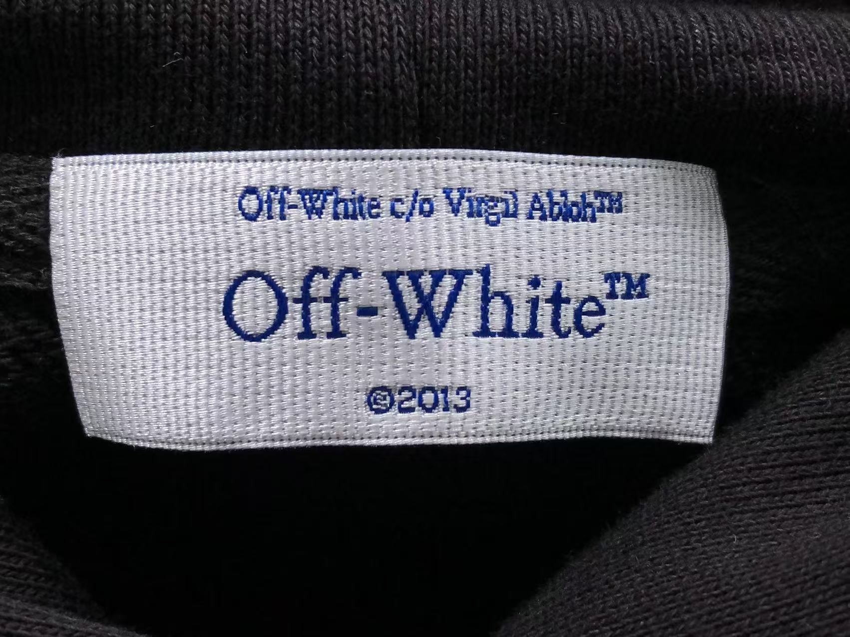 Off-White White Off Split Hoodie