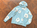 The Cotton Wreath Sweatshirt Powder Blue