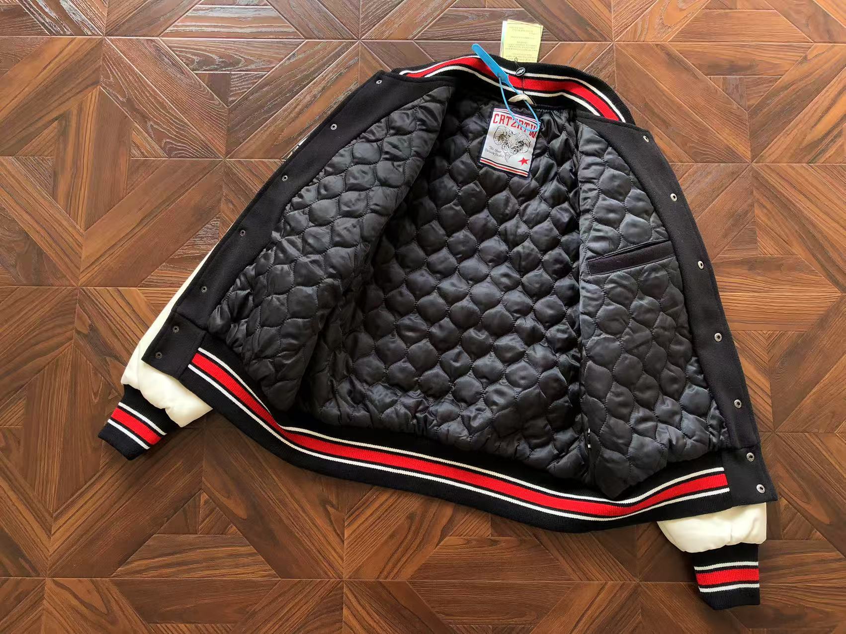 Corteiz Goat Varsity Jacket