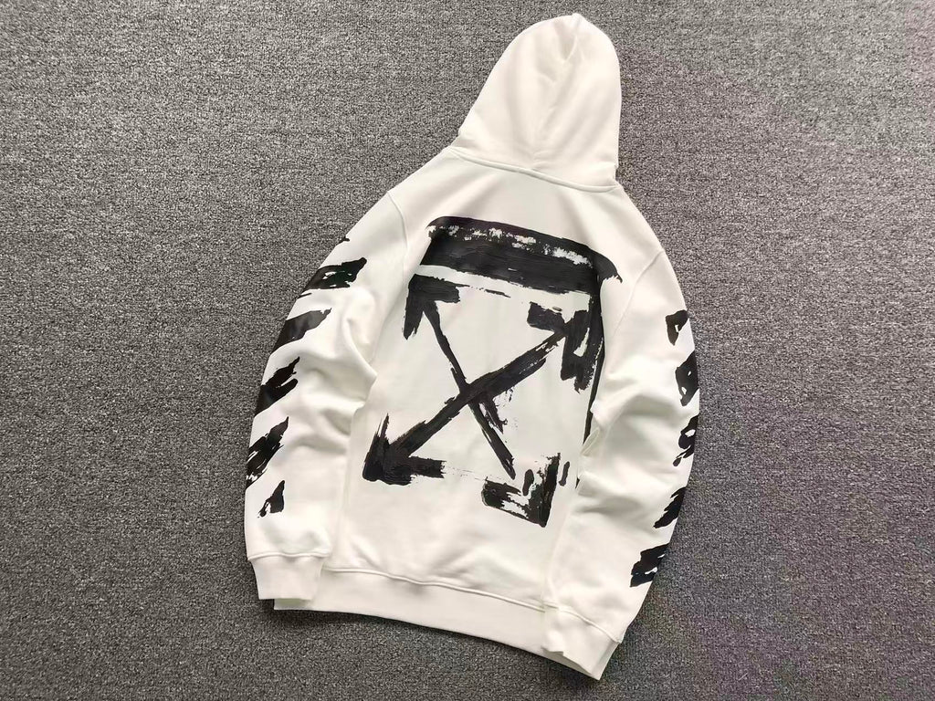 Off-White White Ink Arrow Hoodie