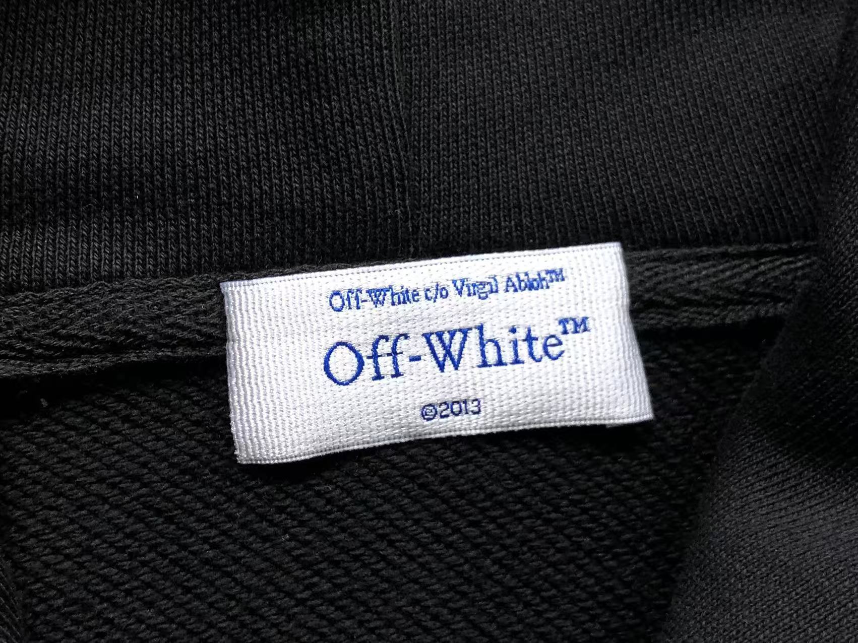Off-White Black Vibe Arrow Skate Hoodie