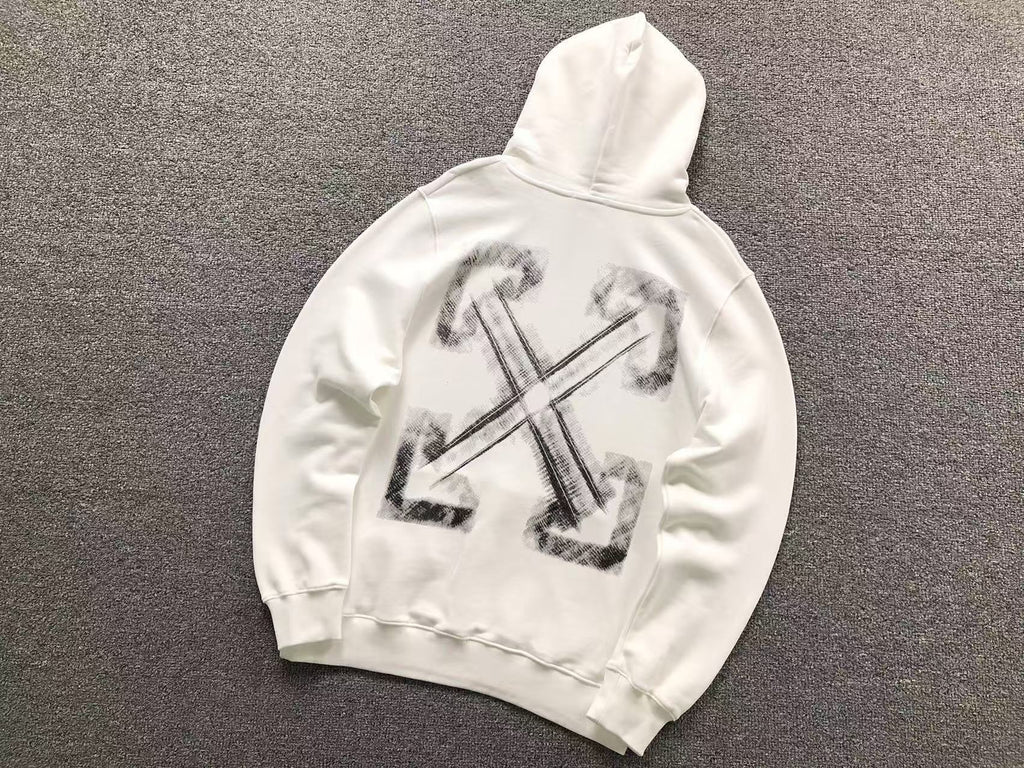 Off-White White Vibe Arrow Skate Hoodie