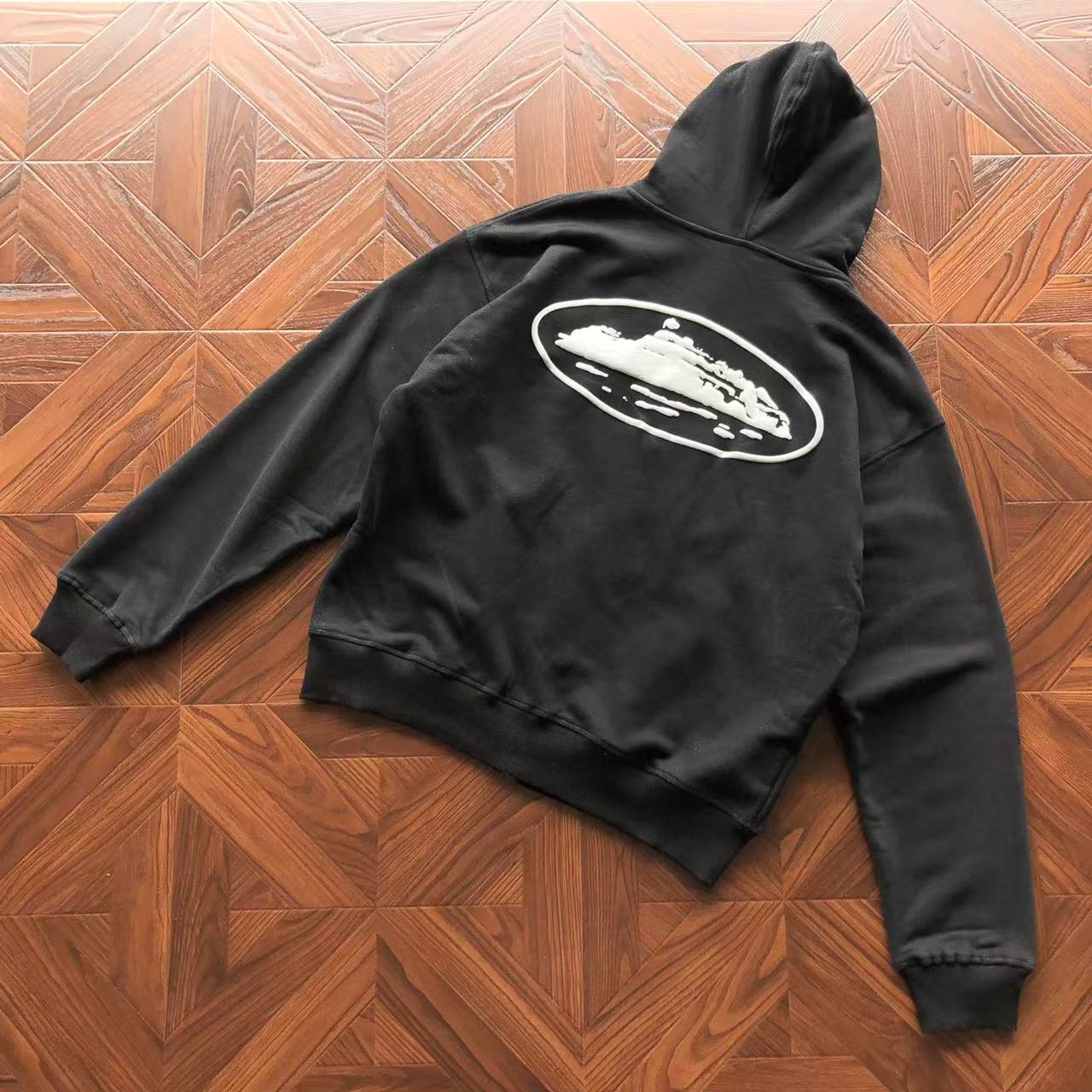 Corteiz Island Puff Print Zip Hoodie