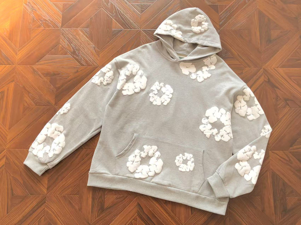 The Cotton Wreath Sweatshirt Grey