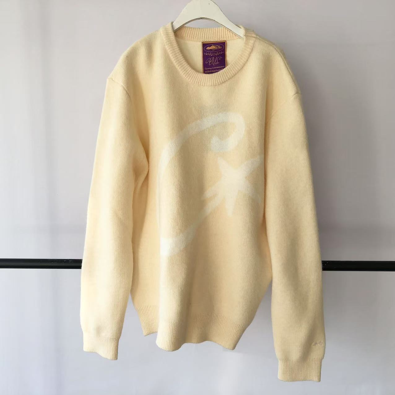 Corteiz C Star Mohair Knit Sweater