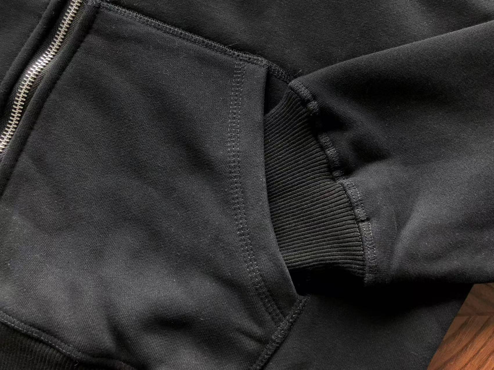 Corteiz Island Puff Print Zip Hoodie