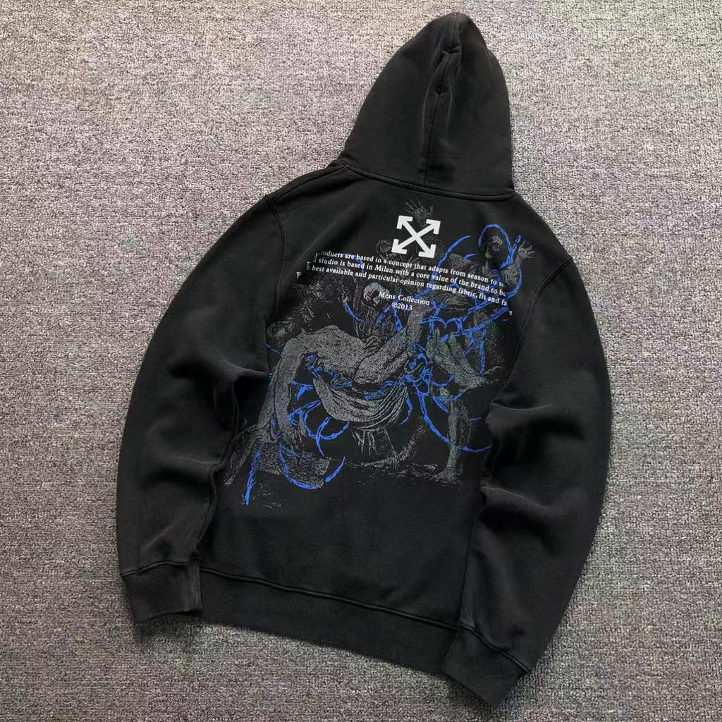 Off-White  graphic-print Hoodie