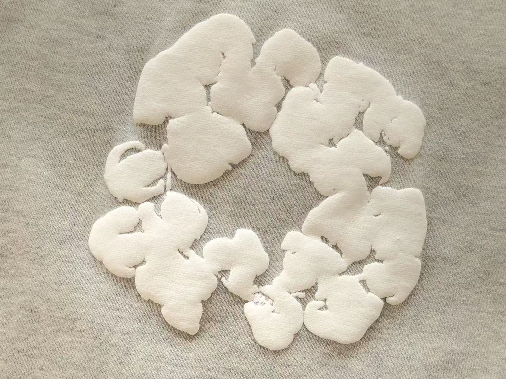 The Cotton Wreath Sweatshirt Grey