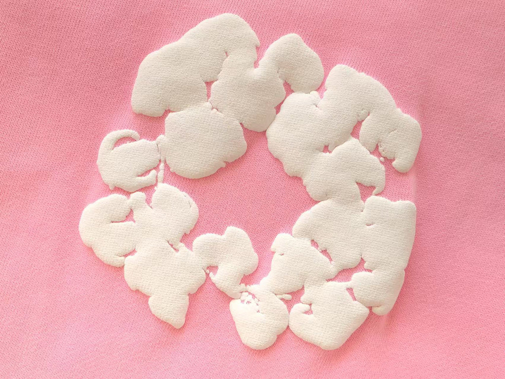 The Cotton Wreath Sweatshirt Pink