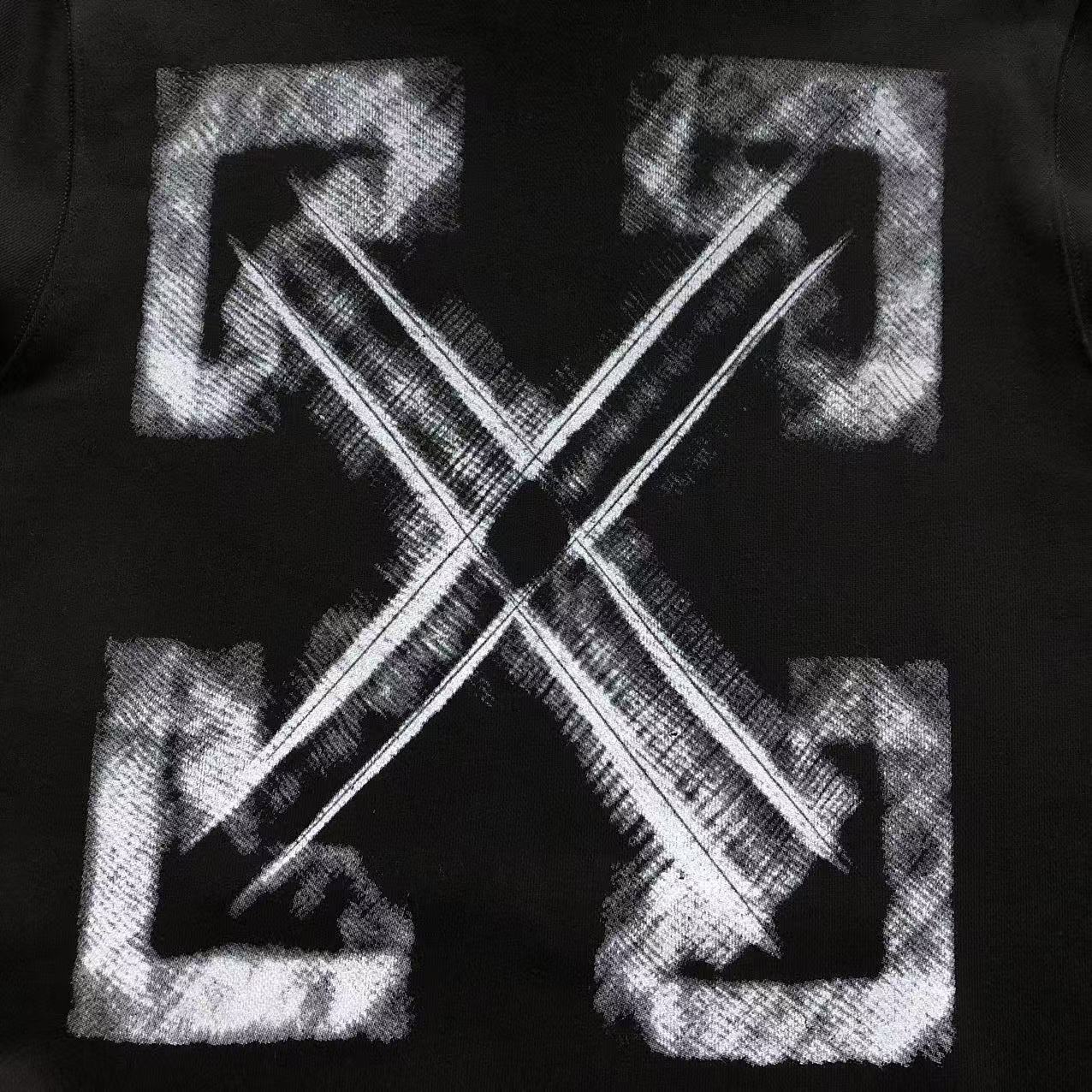 Off-White Black Vibe Arrow Skate Hoodie