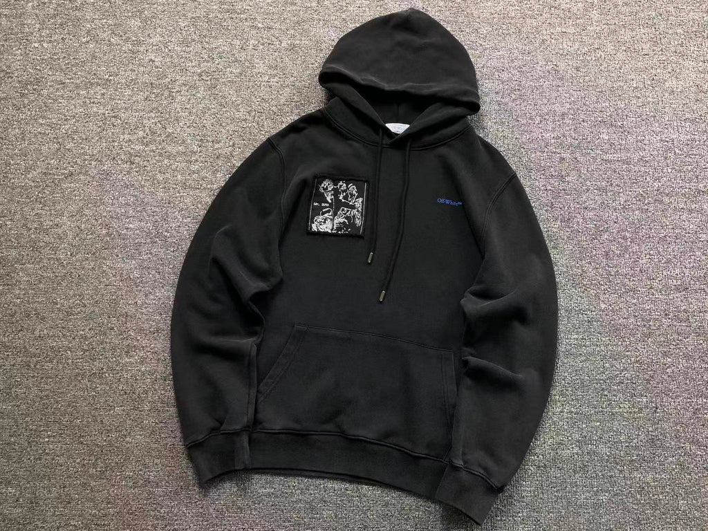 Off-White  graphic-print Hoodie