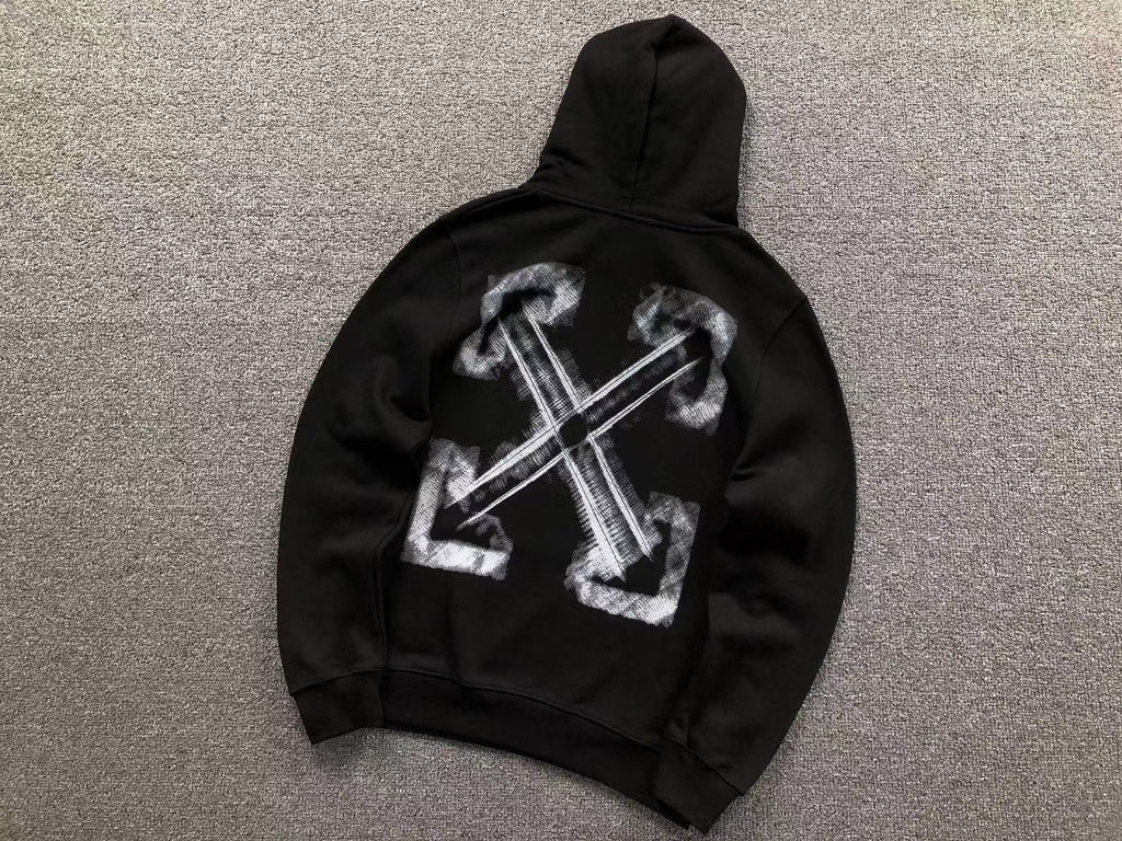 Off-White Black Vibe Arrow Skate Hoodie