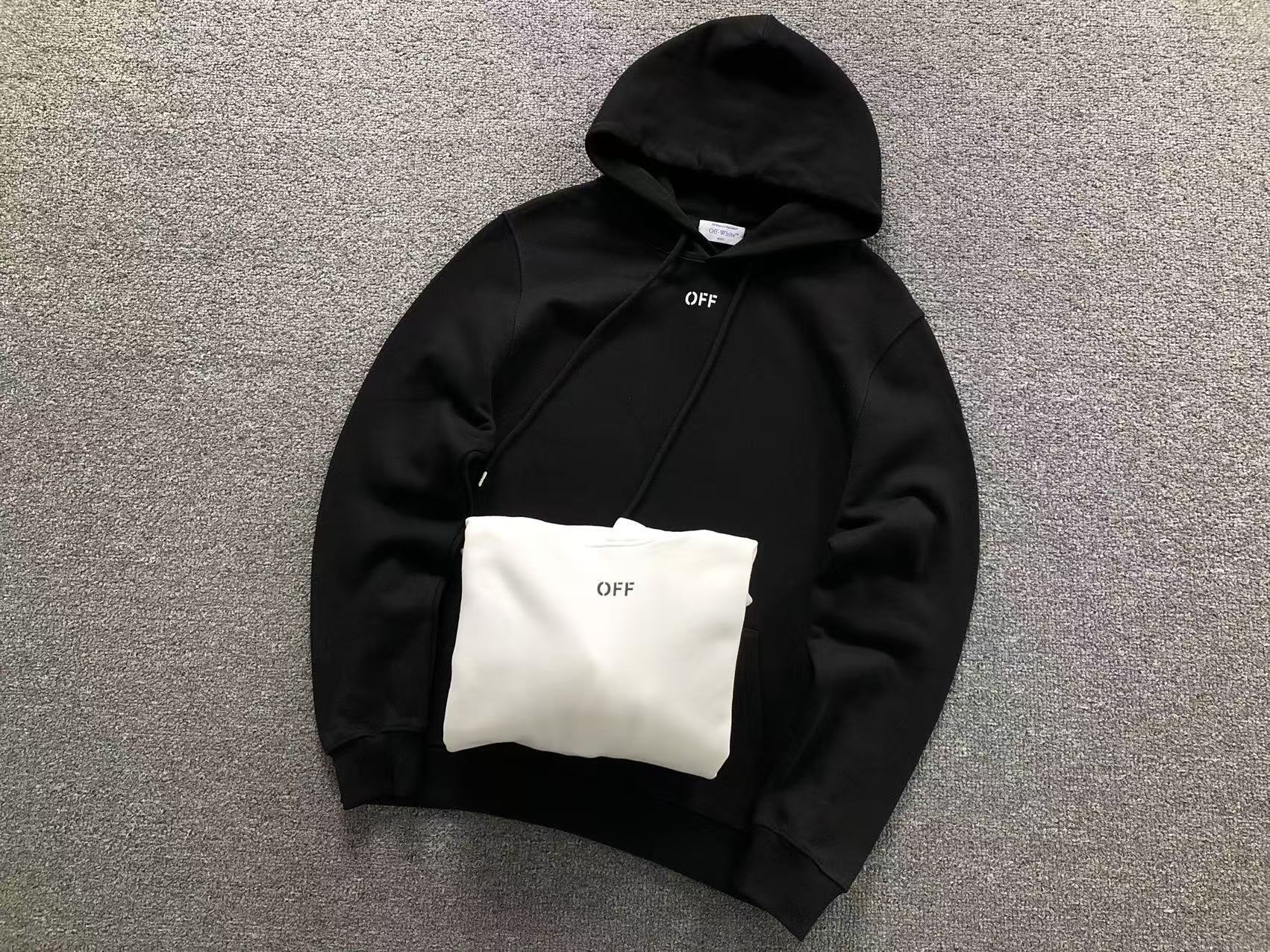 Off-White Black Vibe Arrow Skate Hoodie