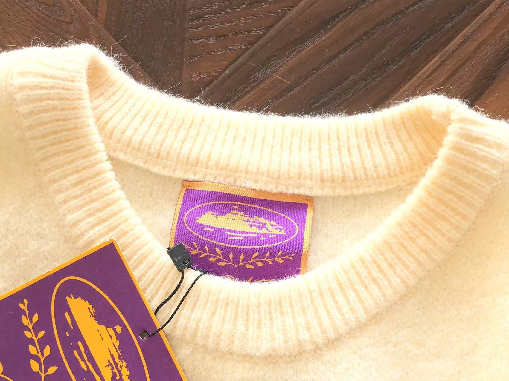 Corteiz C Star Mohair Knit Sweater